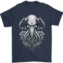 Pure Cthulhu Kraken Mythical Creature Mens T-Shirt 100% Cotton Navy Blue