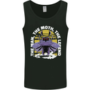 Purple Mothman Mens Vest Tank Top Black