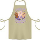 Purple Up for Military Kids Army Brats Cotton Apron 100% Organic Khaki