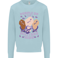 Purple Up for Military Kids Army Brats Kids Sweatshirt Jumper Light Blue