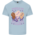 Purple Up for Military Kids Army Brats Kids T-Shirt Childrens Light Blue