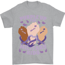 Purple Up for Military Kids Army Brats Mens T-Shirt 100% Cotton Sports Grey