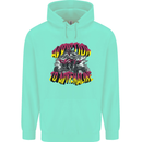 Quad Biking Adrenaline ATV Biker Off Road Childrens Kids Hoodie Peppermint