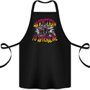 Quad Biking Adrenaline ATV Biker Off Road Cotton Apron 100% Organic Black