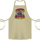 Quad Biking Adrenaline ATV Biker Off Road Cotton Apron 100% Organic Khaki
