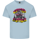 Quad Biking Adrenaline ATV Biker Off Road Kids T-Shirt Childrens Light Blue