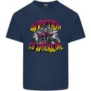 Quad Biking Adrenaline ATV Biker Off Road Kids T-Shirt Childrens Navy Blue