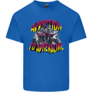 Quad Biking Adrenaline ATV Biker Off Road Kids T-Shirt Childrens Royal Blue