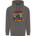 Quad Biking Adrenaline ATV Biker Off Road Mens 80% Cotton Hoodie Charcoal