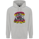 Quad Biking Adrenaline ATV Biker Off Road Mens 80% Cotton Hoodie Sports Grey