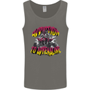 Quad Biking Adrenaline ATV Biker Off Road Mens Vest Tank Top Charcoal