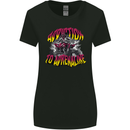 Quad Biking Adrenaline ATV Biker Off Road Womens Wider Cut T-Shirt Black