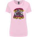 Quad Biking Adrenaline ATV Biker Off Road Womens Wider Cut T-Shirt Light Pink