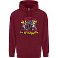 Quad Biking Adrenaline Off Road ATV Biker Childrens Kids Hoodie Maroon