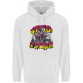 Quad Biking Adrenaline Off Road ATV Biker Childrens Kids Hoodie White
