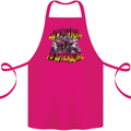 Quad Biking Adrenaline Off Road ATV Biker Cotton Apron 100% Organic Pink