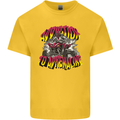 Quad Biking Adrenaline Off Road ATV Biker Kids T-Shirt Childrens Yellow