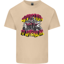Quad Biking Adrenaline Off Road ATV Biker Mens Cotton T-Shirt Tee Top Sand