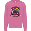 Quad Biking Adrenaline Off Road ATV Biker Mens Sweatshirt Jumper Azalea