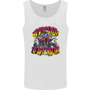 Quad Biking Adrenaline Off Road ATV Biker Mens Vest Tank Top White