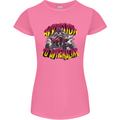 Quad Biking Adrenaline Off Road ATV Biker Womens Petite Cut T-Shirt Azalea