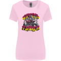 Quad Biking Adrenaline Off Road ATV Biker Womens Wider Cut T-Shirt Light Pink