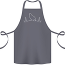 Quail Bird ECG Cotton Apron 100% Organic Steel