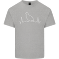 Quail Bird ECG Kids T-Shirt Childrens Sports Grey