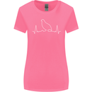 Quail Bird ECG Womens Wider Cut T-Shirt Azalea