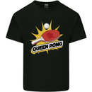 Queen Ping Pong Table Tennis Funny Kids T-Shirt Childrens Black