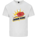 Queen Ping Pong Table Tennis Funny Kids T-Shirt Childrens White