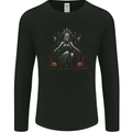 Queen Witch Fantasy Halloween Skulls Demon Mens Long Sleeve T-Shirt Black