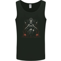 Queen Witch Fantasy Halloween Skulls Demon Mens Vest Tank Top Black