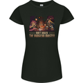 RPG Anger the Dungeon Master Role Play Games Womens Petite Cut T-Shirt Black