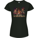 RPG Anger the Dungeon Master Role Play Games Womens Petite Cut T-Shirt Black