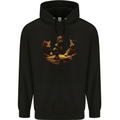 RPG Cats Role Play Games Childrens Kids Hoodie Black
