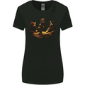 RPG Cats Role Play Games Womens Wider Cut T-Shirt Black