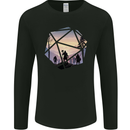 RPG Dice Role Play Games Mens Long Sleeve T-Shirt Black