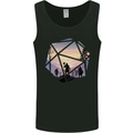 RPG Dice Role Play Games Mens Vest Tank Top Black
