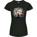RPG Dice Role Play Games Womens Petite Cut T-Shirt Black