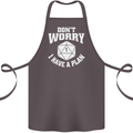 RPG Dont Worry I Have a Plan Role Play Games Cotton Apron 100% Organic Dark Grey