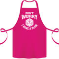 RPG Dont Worry I Have a Plan Role Play Games Cotton Apron 100% Organic Pink