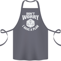 RPG Dont Worry I Have a Plan Role Play Games Cotton Apron 100% Organic Steel