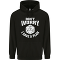 RPG Dont Worry I Have a Plan Role Play Games Mens 80% Cotton Hoodie Black