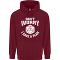 RPG Dont Worry I Have a Plan Role Play Games Mens 80% Cotton Hoodie Maroon