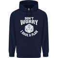 RPG Dont Worry I Have a Plan Role Play Games Mens 80% Cotton Hoodie Navy Blue