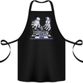RPG Hands Role Play Games Cotton Apron 100% Organic Black