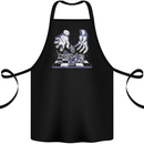 RPG Hands Role Play Games Cotton Apron 100% Organic Black