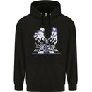 RPG Hands Role Play Games Mens 80% Cotton Hoodie Black