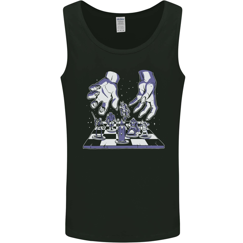 RPG Hands Role Play Games Mens Vest Tank Top Black